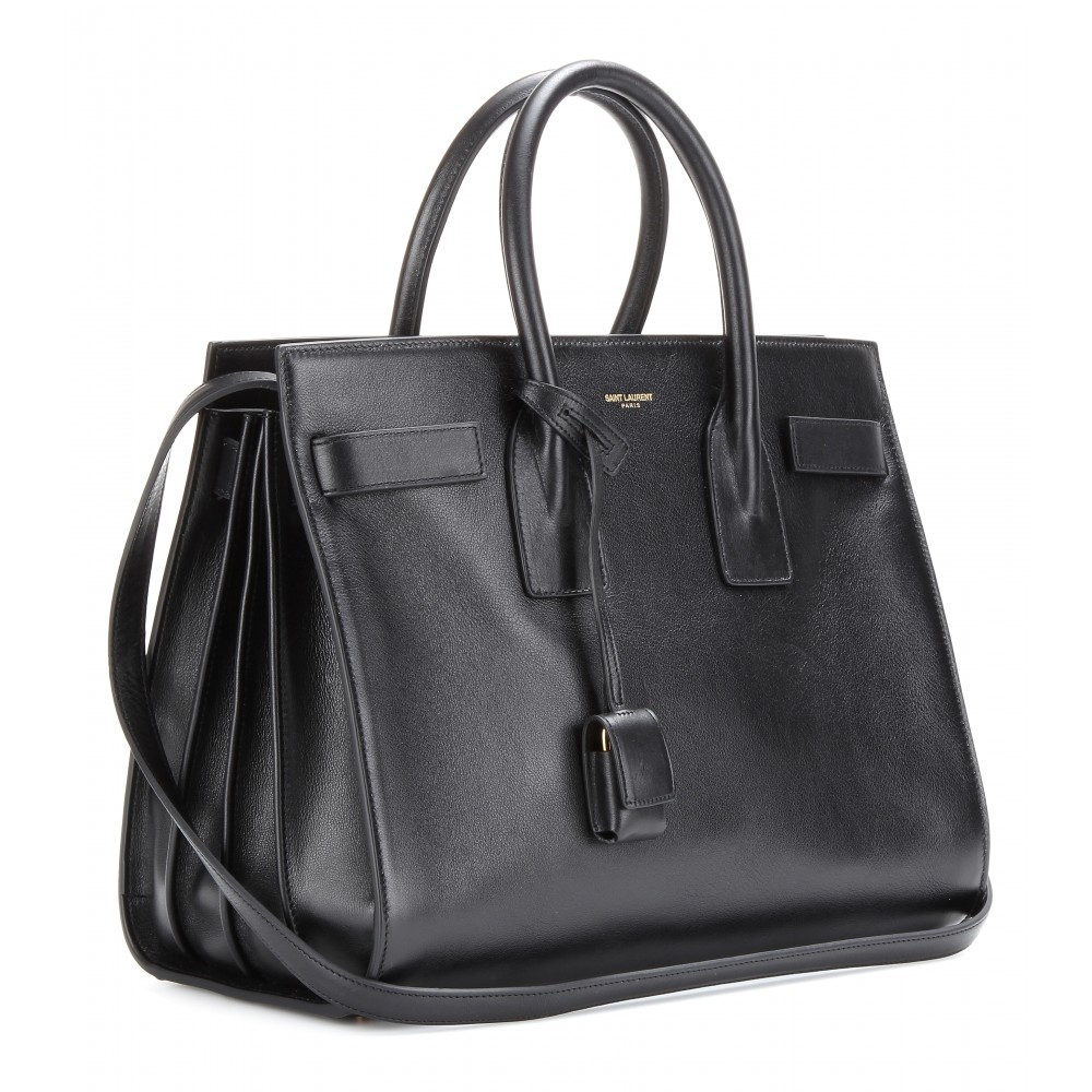 saint laurent sac de jour small leather tote