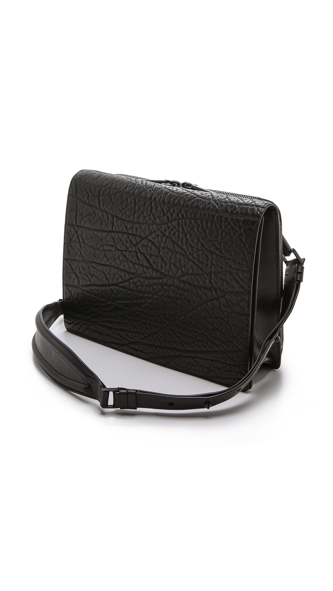 Lyst Helmut Lang Osfa Argon Shoulder Bag Black in Black