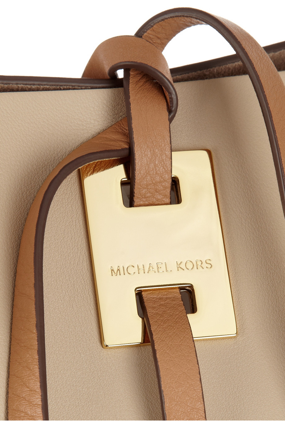 michael kors color block tote