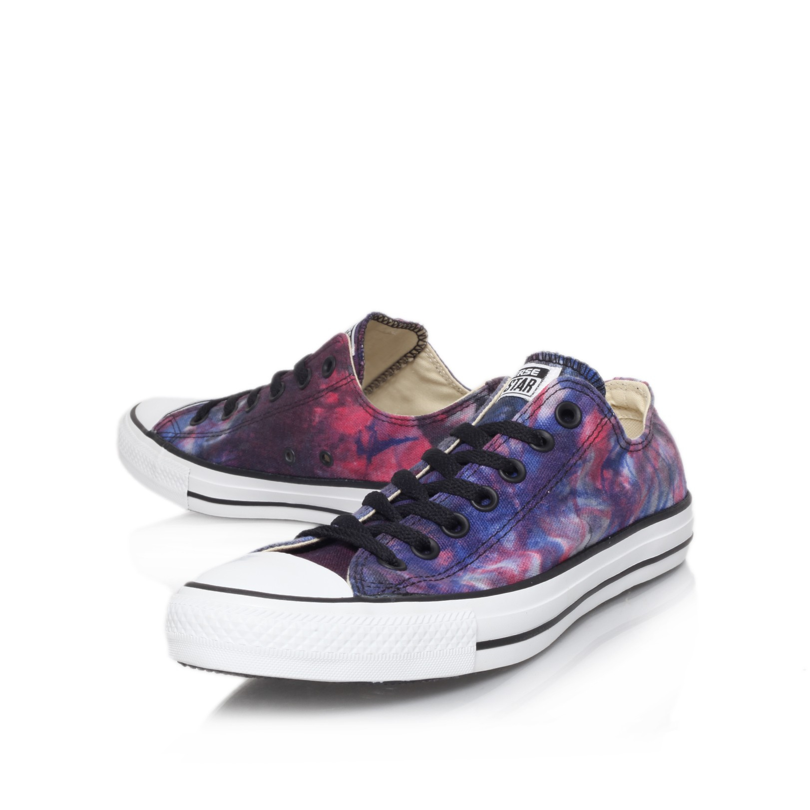 tie dye platform converse