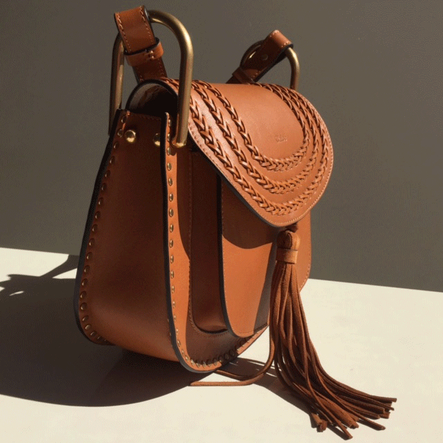 Chlo Small Hudson Shoulder Bag in Brown | Lyst  