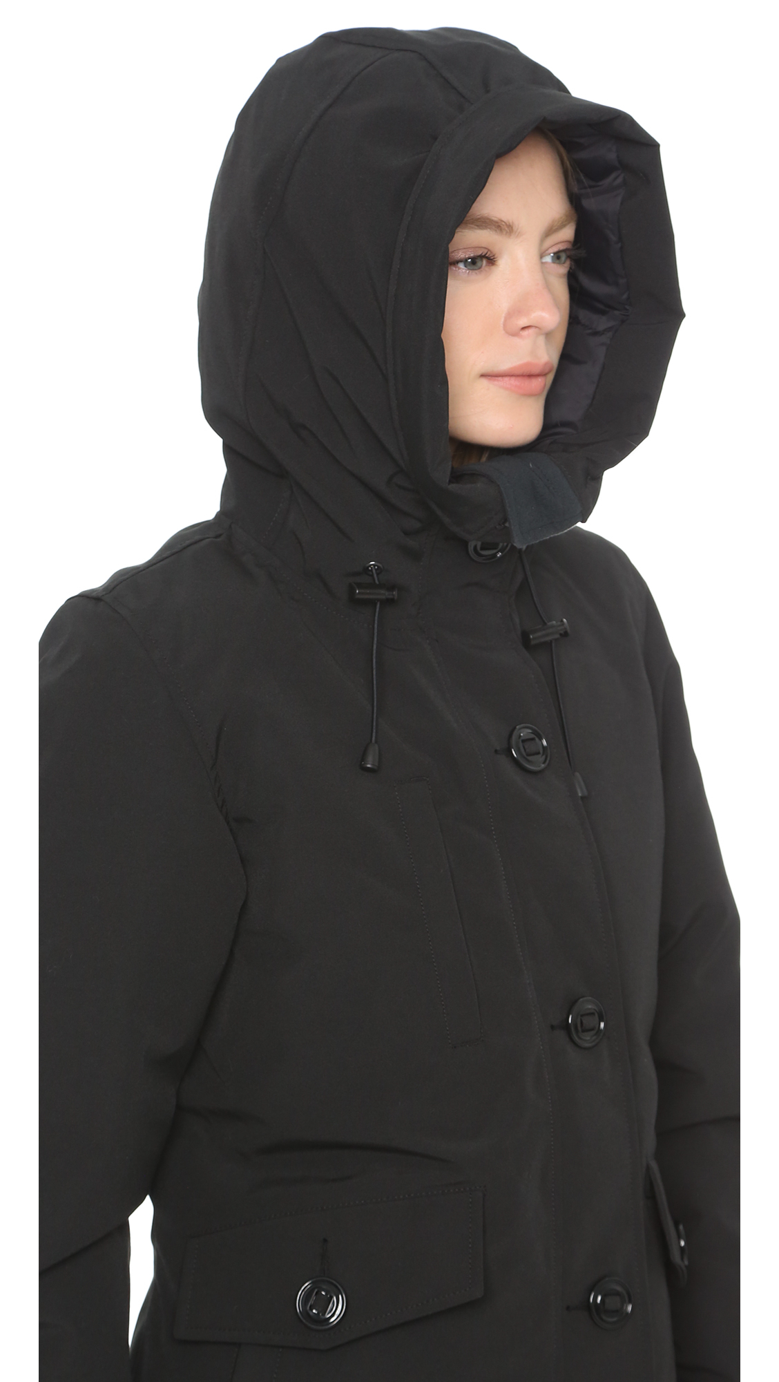 Canada Goose official - Canada goose Rideau Parka in Black | Lyst