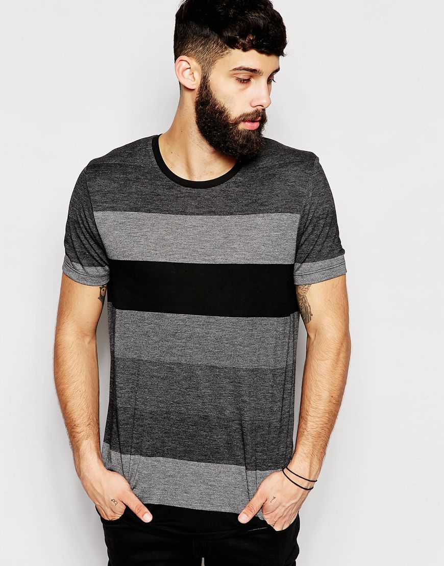 Asos Stripe T-shirt In Lightweight Jersey In Relaxed Skater Fit in ...
