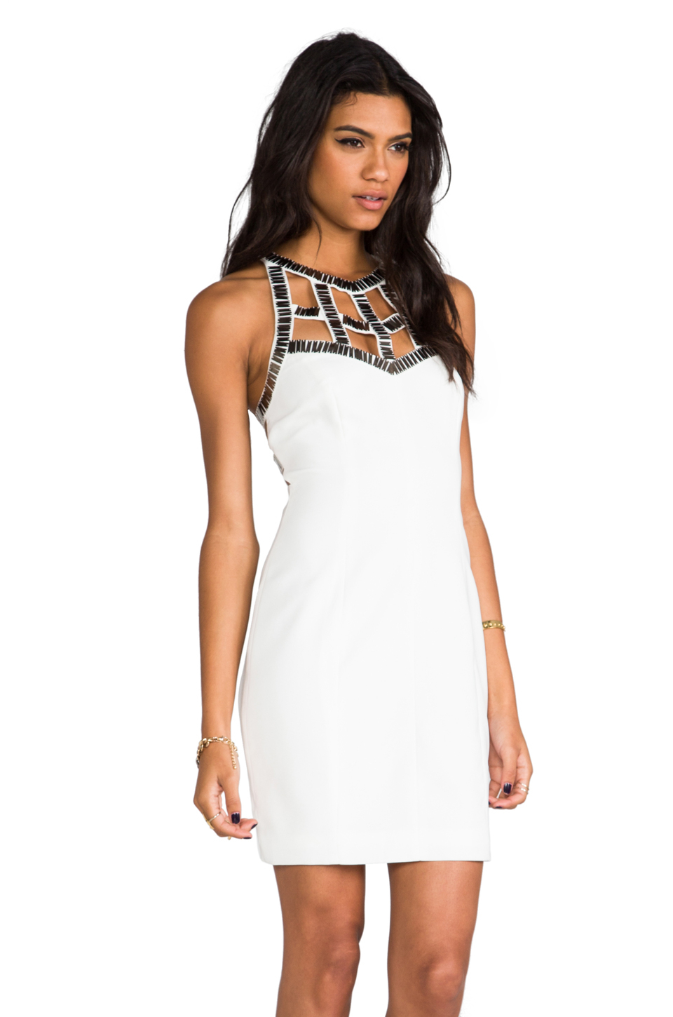 Keepsake Night Drive Mini Dress in White | Lyst