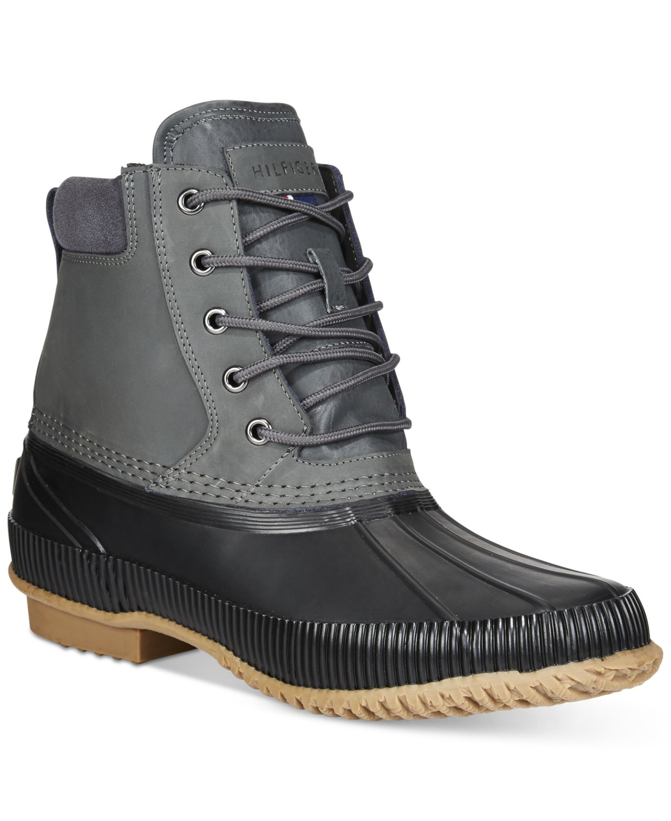 Lyst Tommy Hilfiger Charlie Duck Boots in Gray for Men