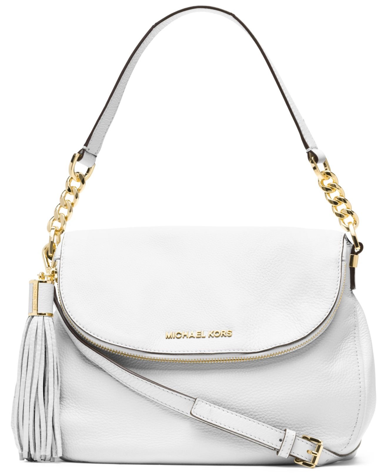 michael kors bedford tassle shoulder bag