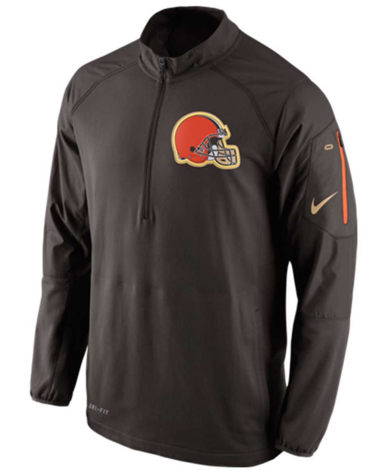 Download Lyst - Nike Men's Cleveland Browns Champ Drive Hybrid Half ...