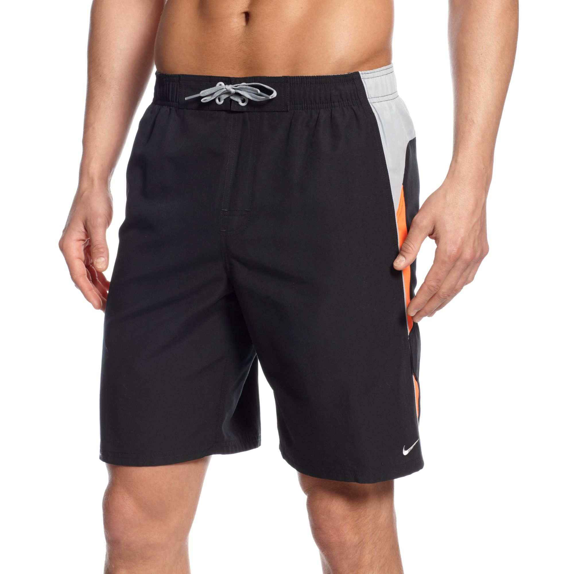 Lyst - Nike Core Colorblocked 9 Volley Boardshorts in Black for Men
