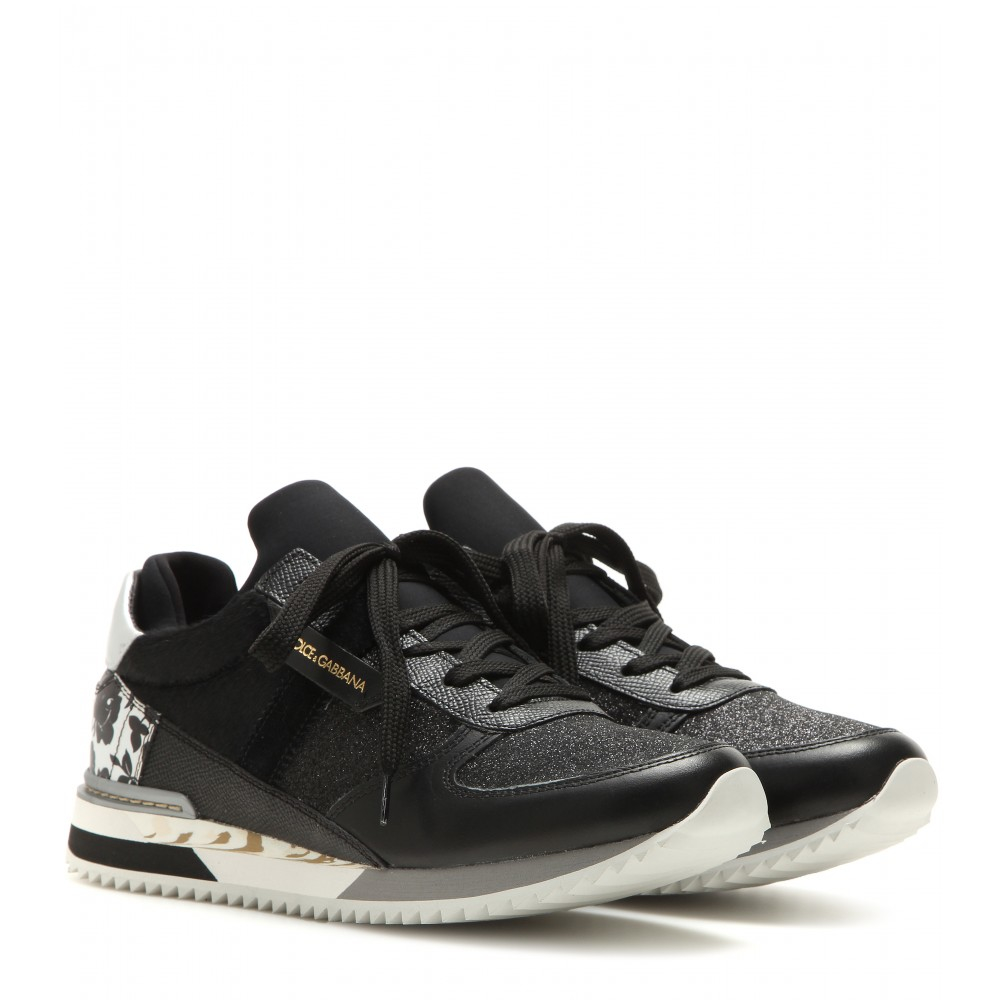 dolce and gabbana sneakers black