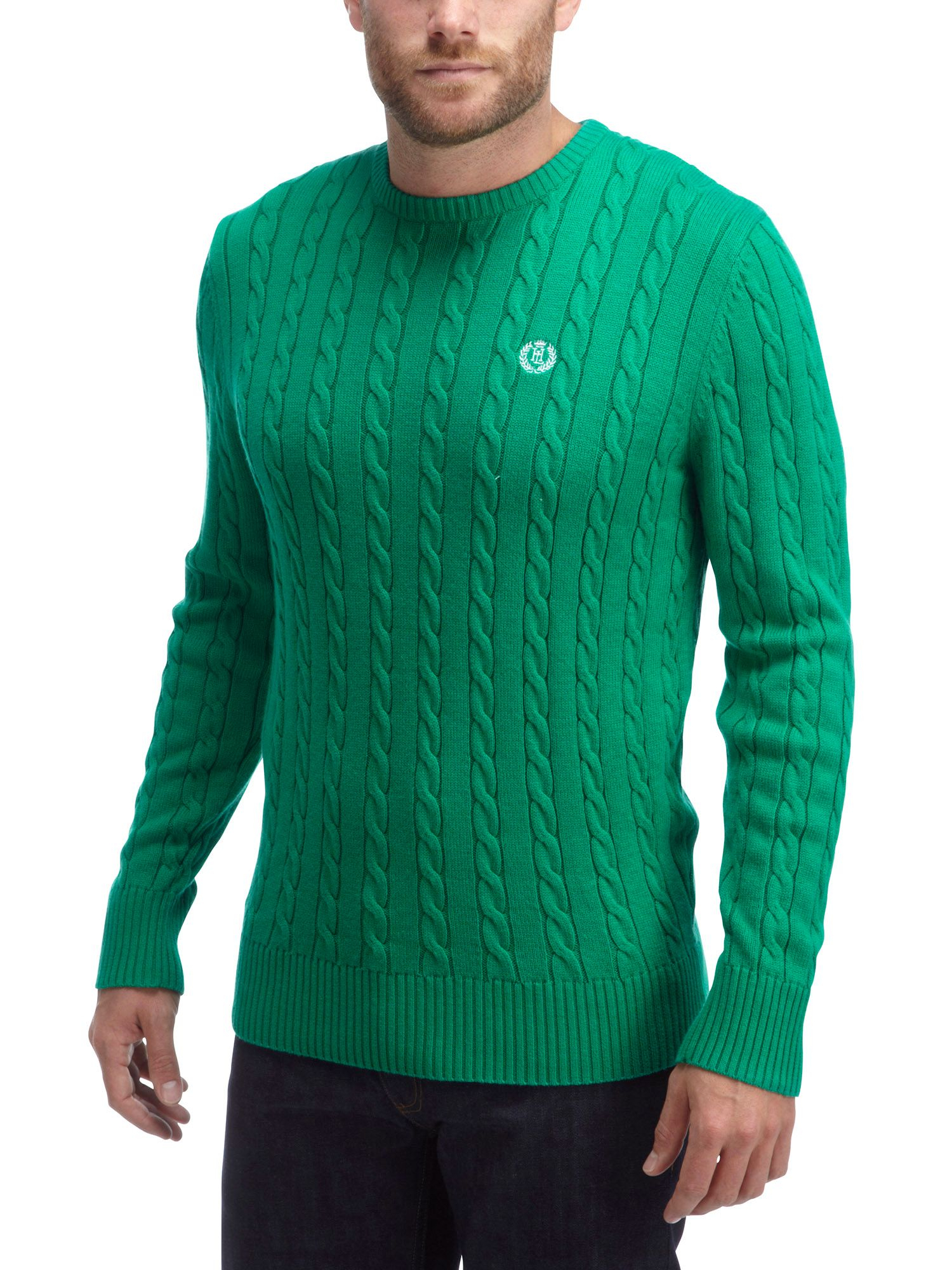 green jumper size 20