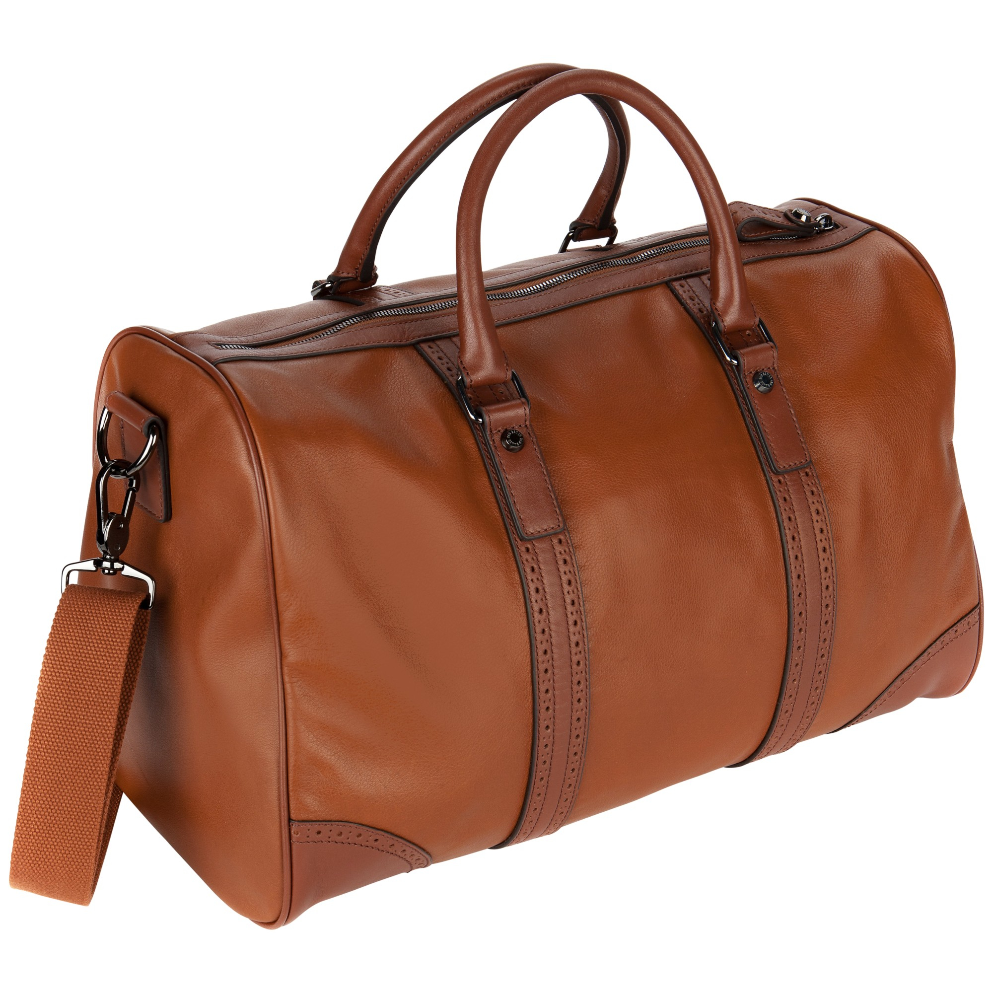 Ted Baker Capezio Leather Holdall in Brown for Men (Tan) | Lyst