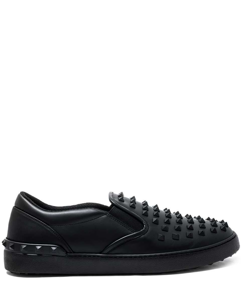 valentino mens studded shoes