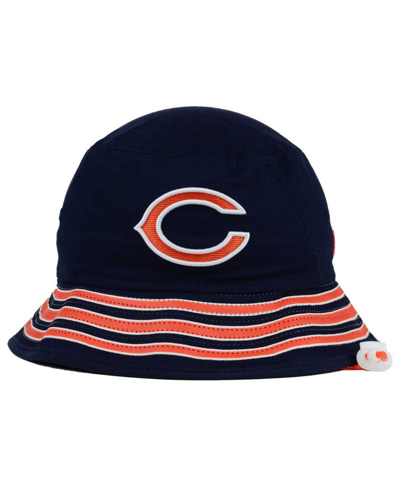 Lyst Ktz Chicago Bears Team Stripe Bucket Hat in Blue for Men