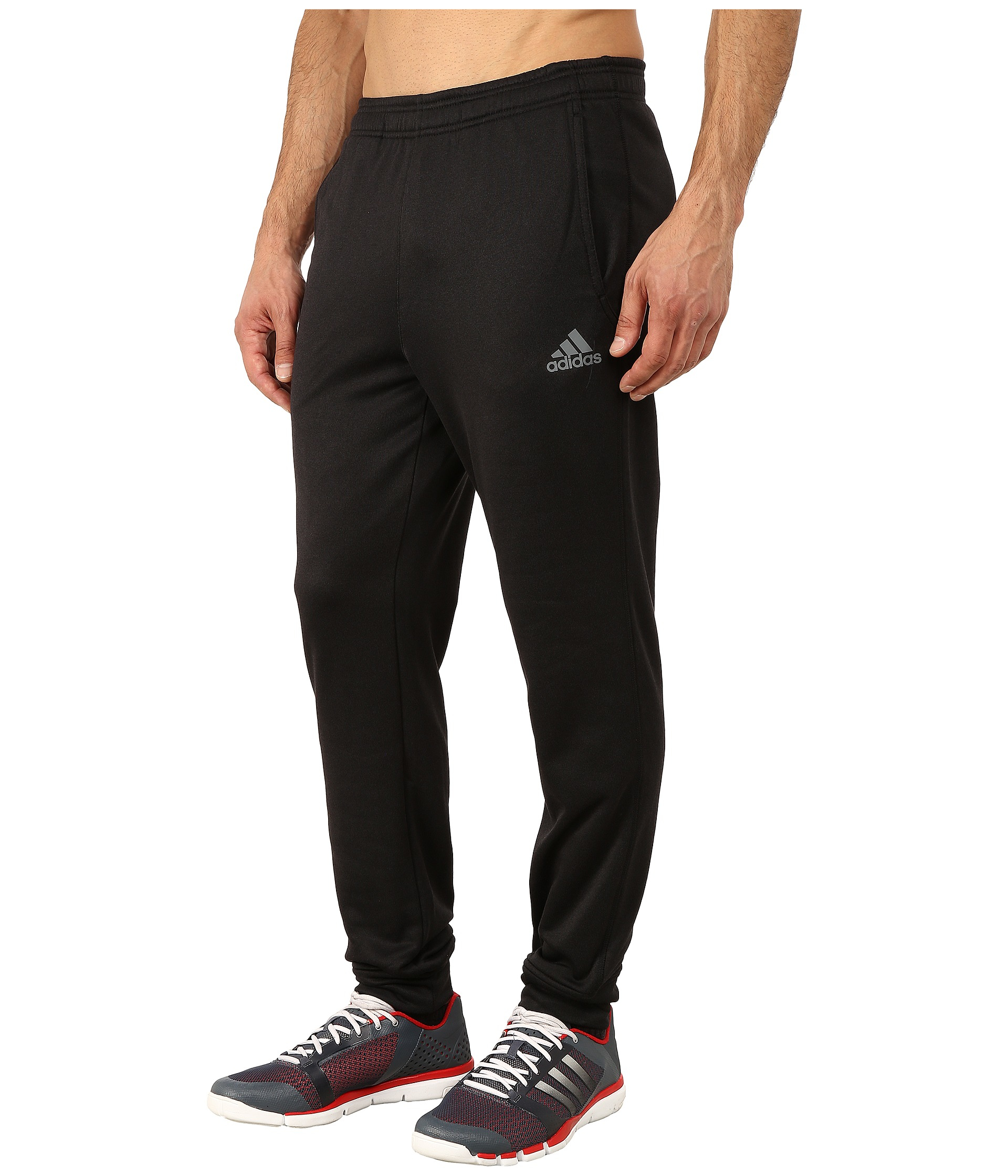 Lyst - Adidas Originals Ultimate Fleece Tapered Pants in Black for Men