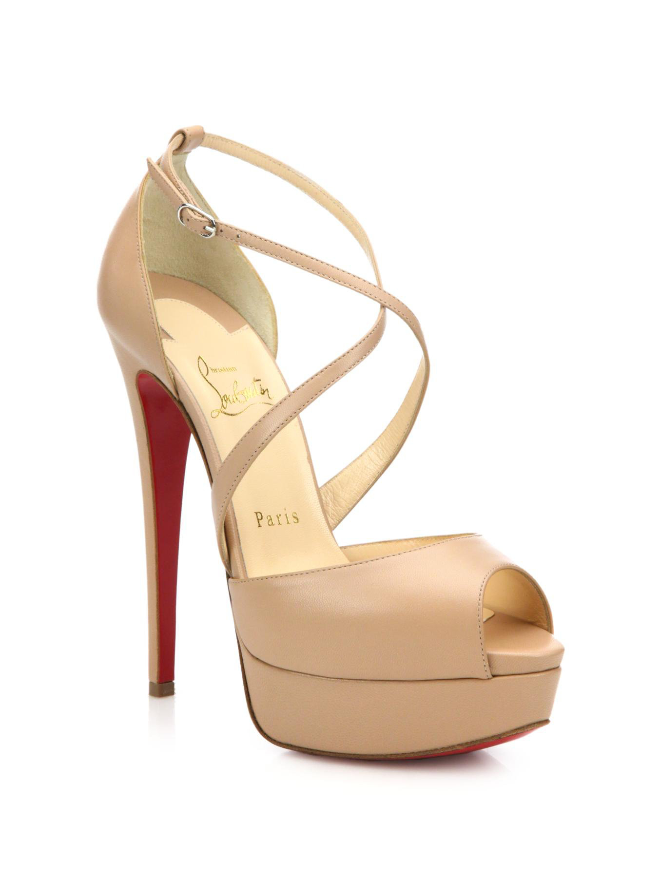 louboutin beige ouverte louboutin beige ouverte