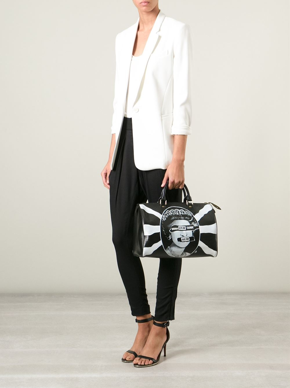 Louis Vuitton Black Bowling Bag