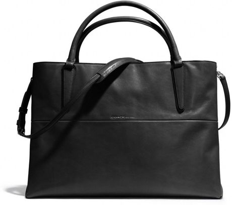 Coach Large Soft Borough Bag In Nappa Leather in Black | Lyst