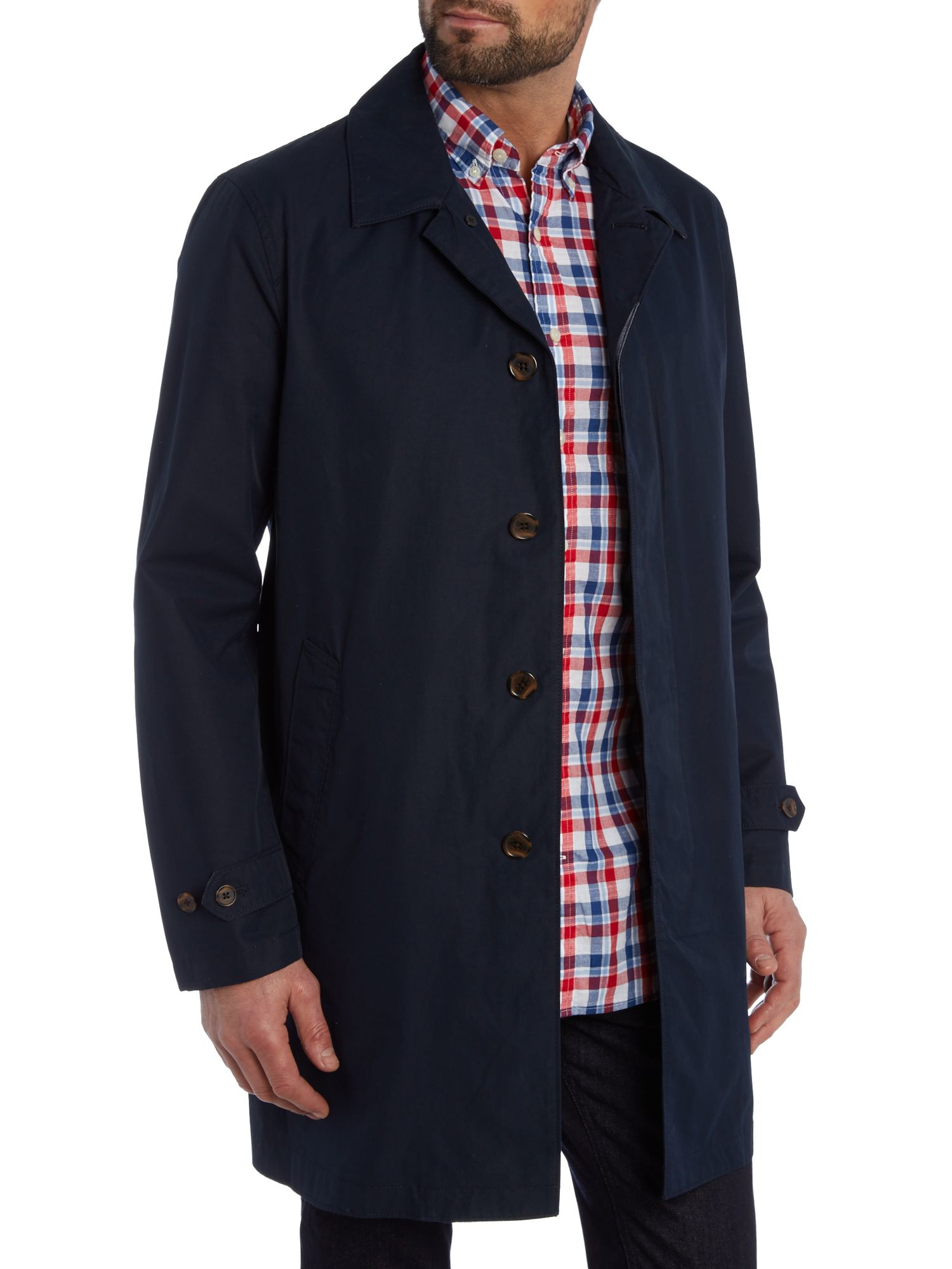 Gant Rugger Laminated Coat In Orange For Men Lyst Gallery