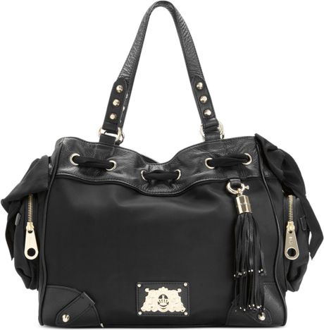 Juicy Couture Nylon Daydreamer Bag in Black | Lyst