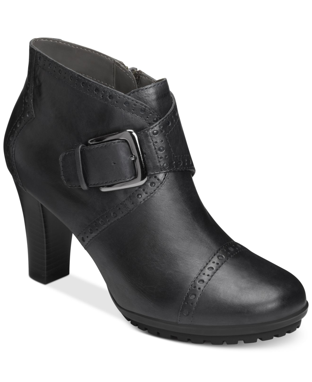 Aerosoles Monument Ankle Booties In Black | Lyst