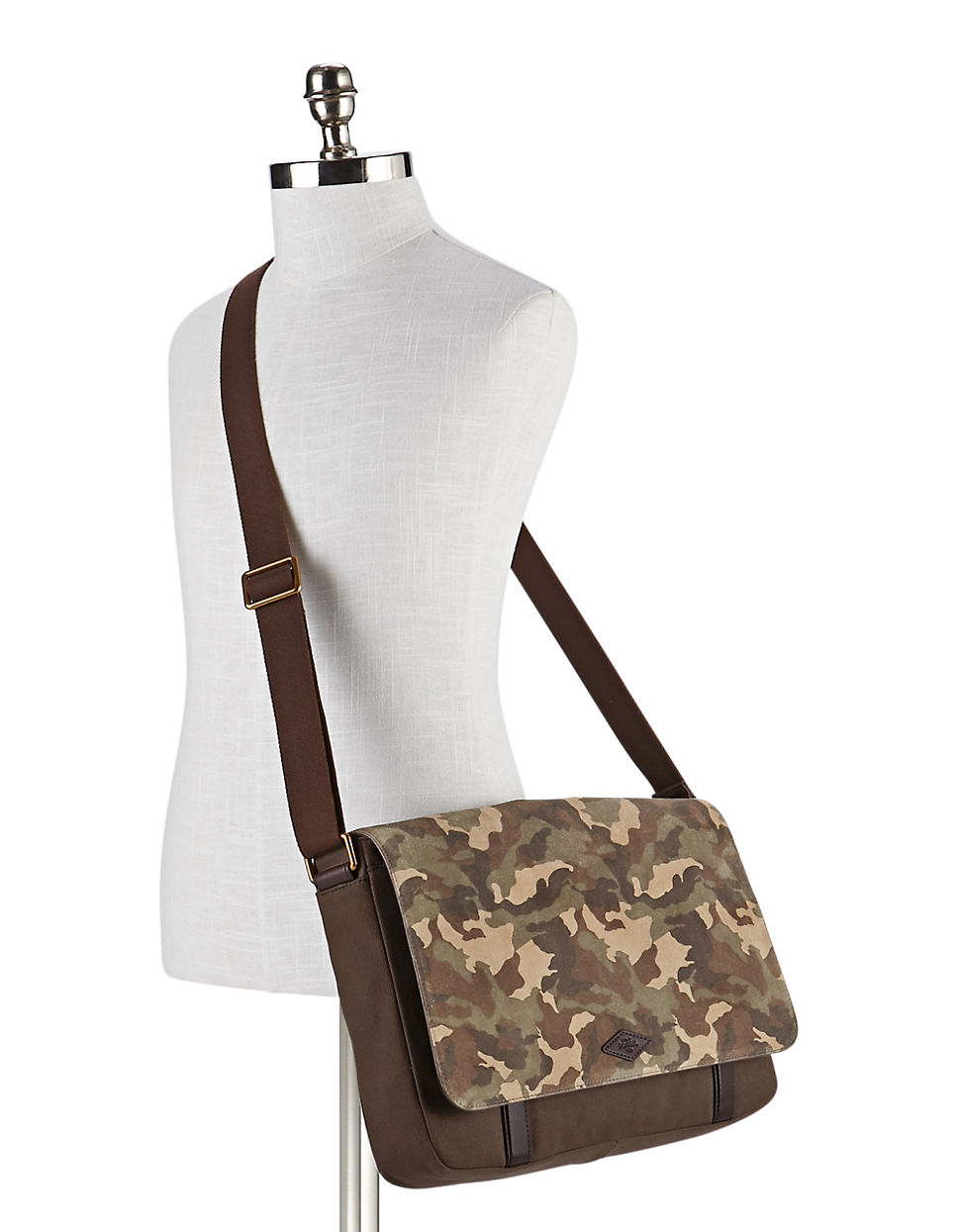 fossil camo bag