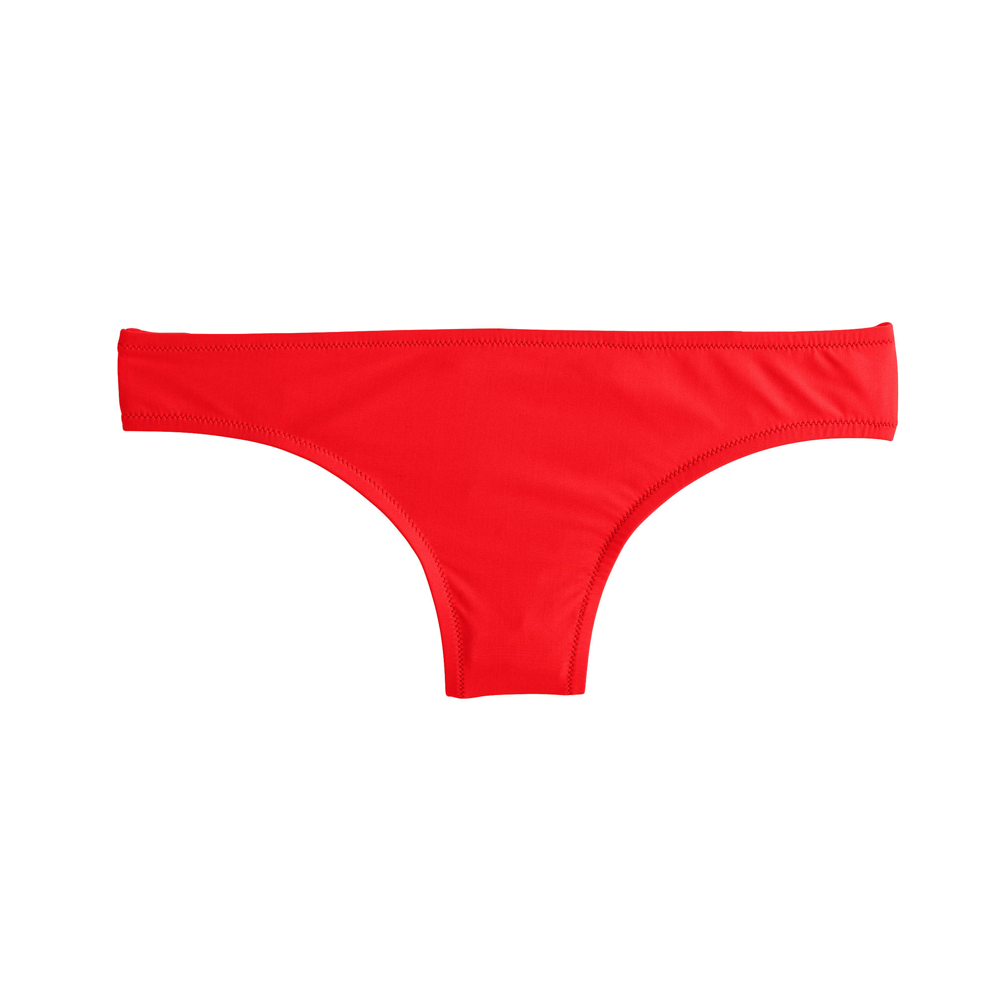 J.crew Bikini Bottom in Red | Lyst