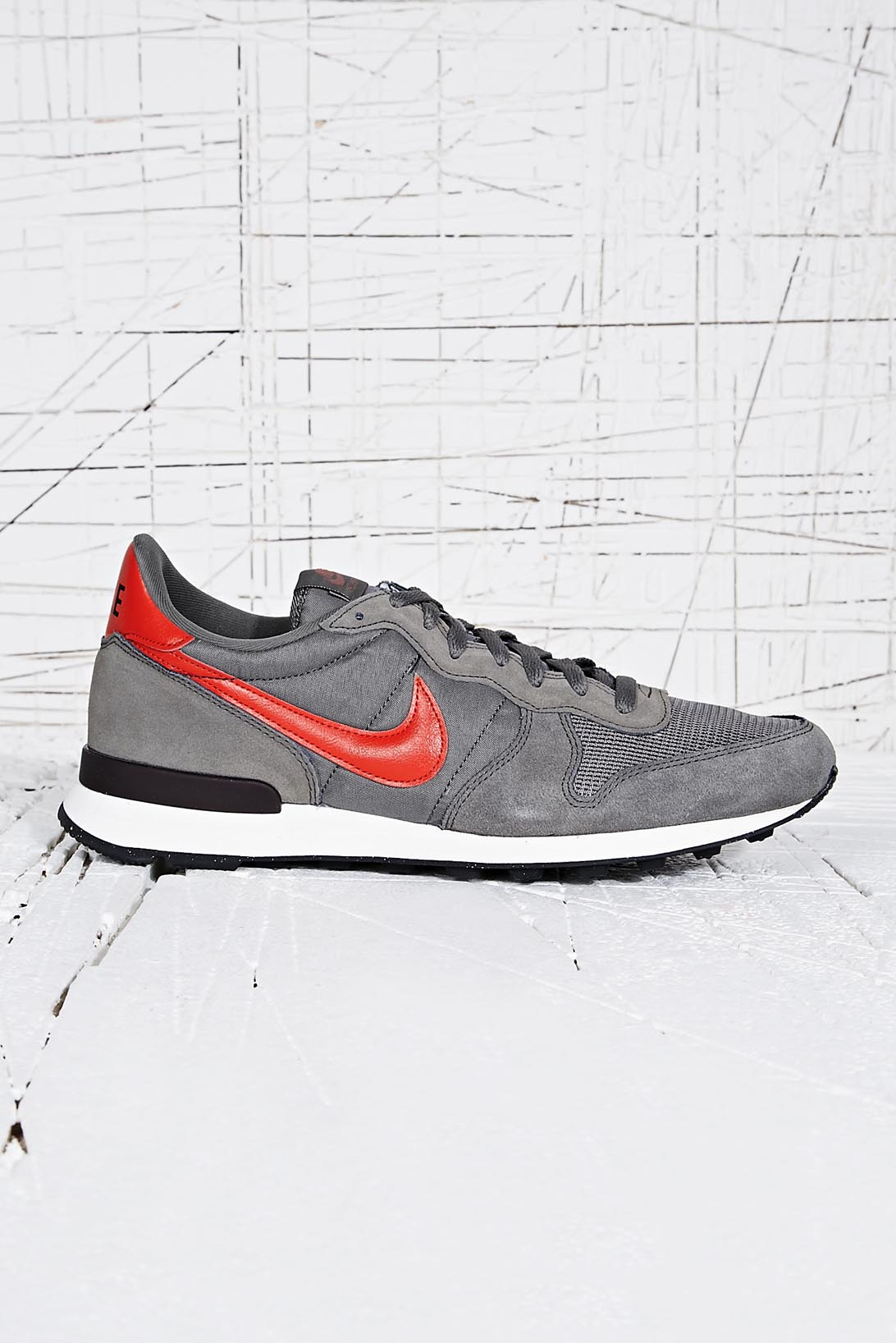 grey mesh nikes
