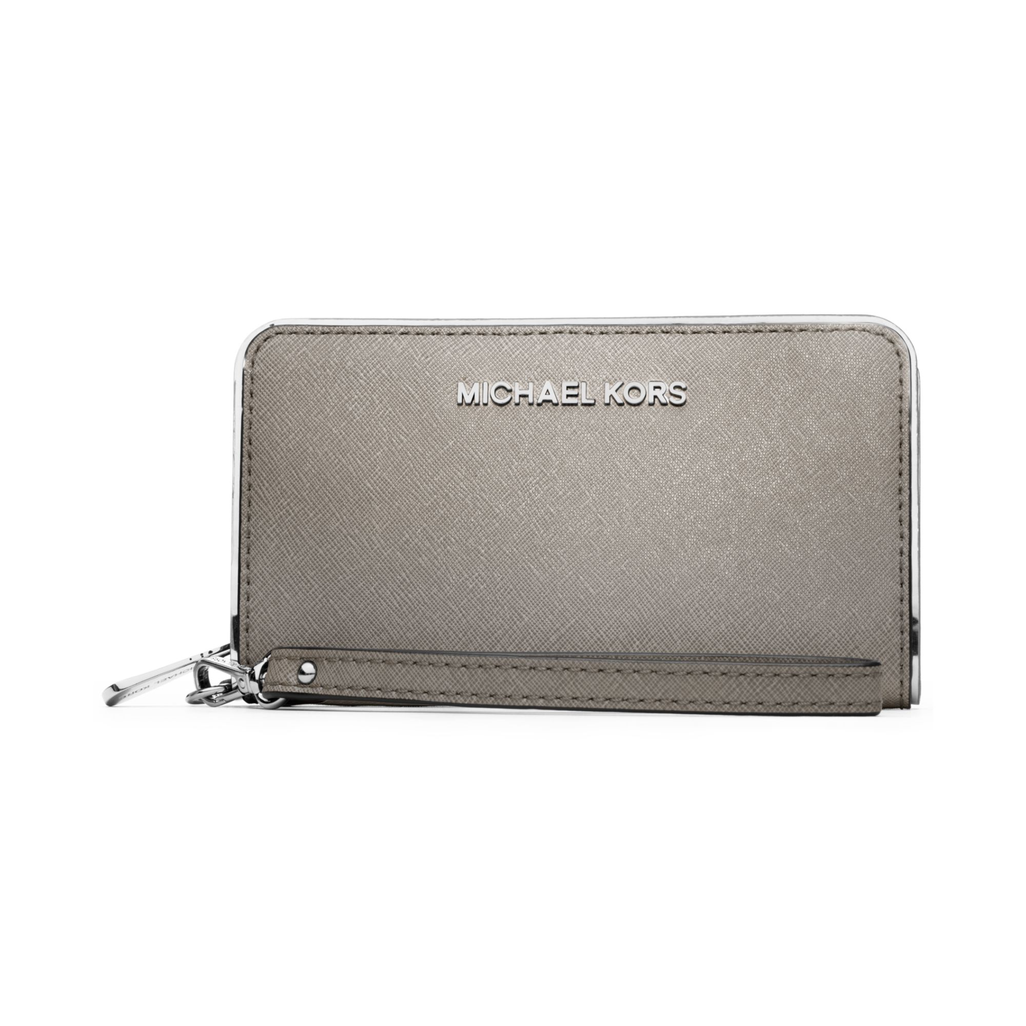 Lyst - Michael Kors Wallet in Gray