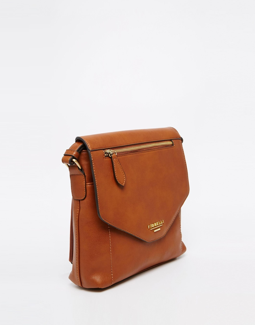Lyst Fiorelli Flapover Cross Body Bag In Brown Gallery