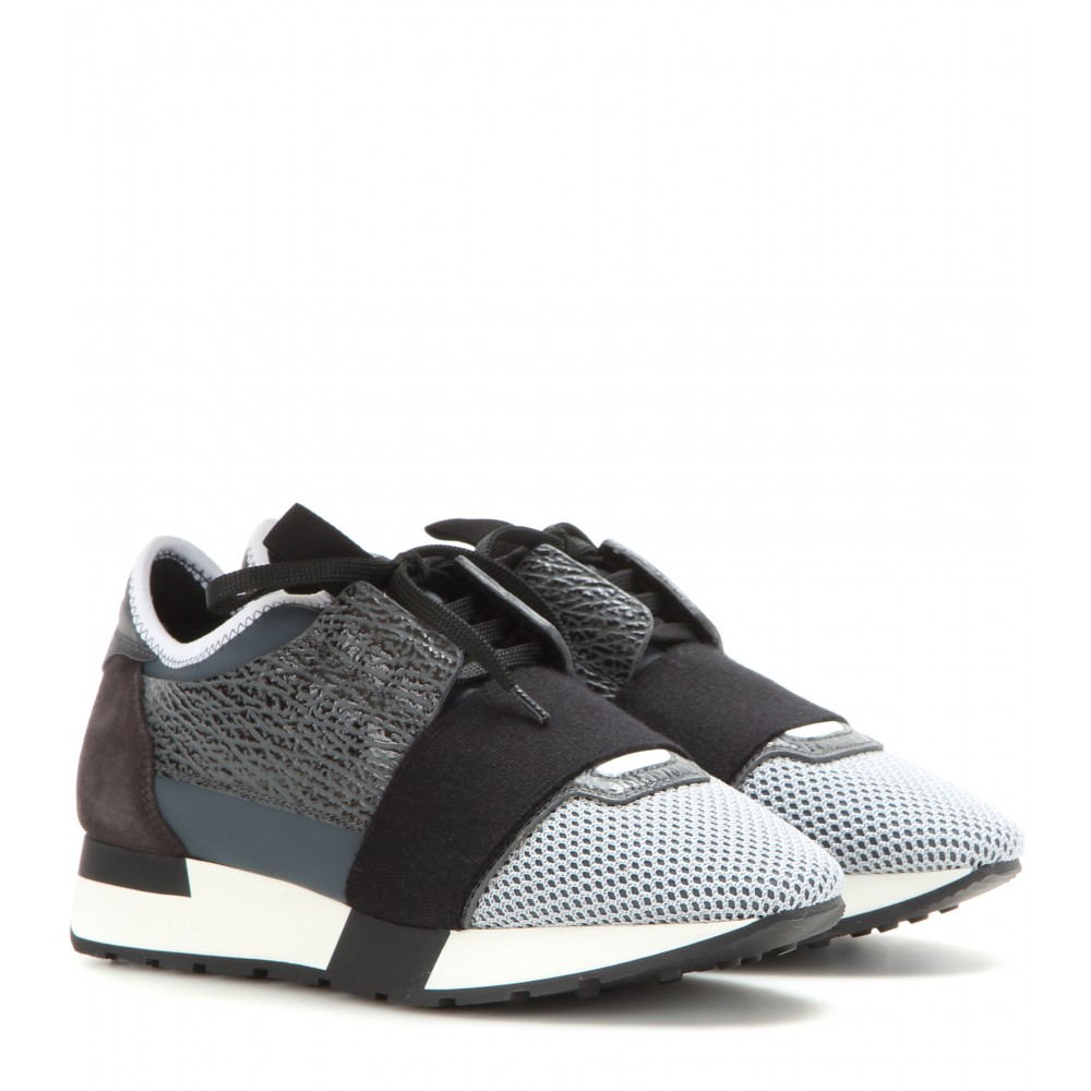 Lyst - Balenciaga Runner Race Sneakers in Gray