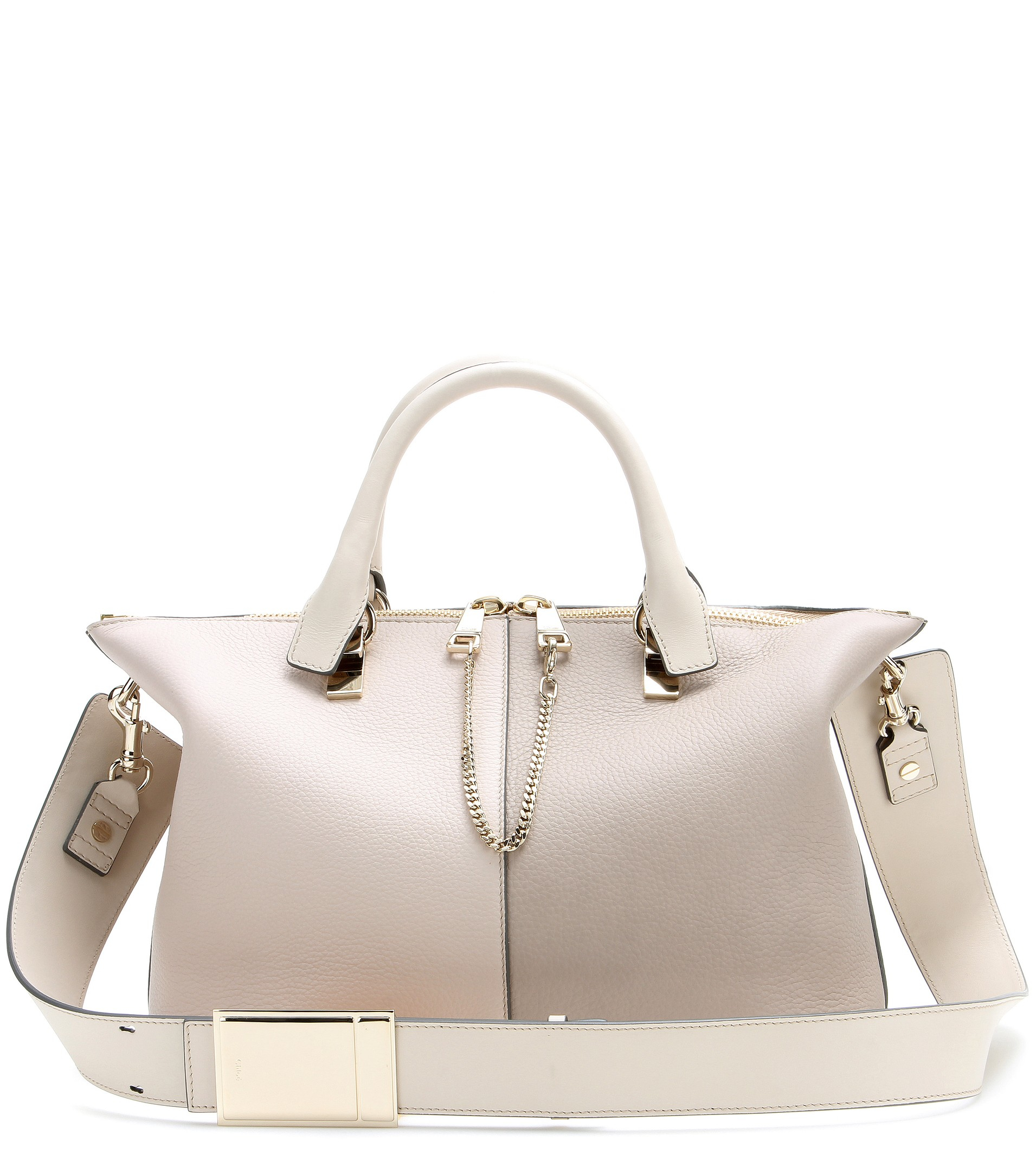 chloe python handbag - Chlo Baylee Medium Leather Tote in White (Abstract White) | Lyst