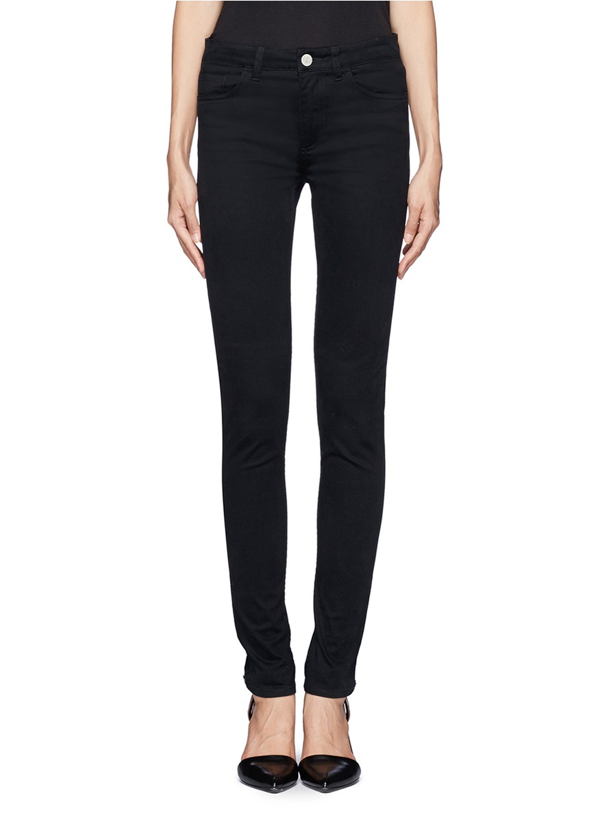 black twill pants women's