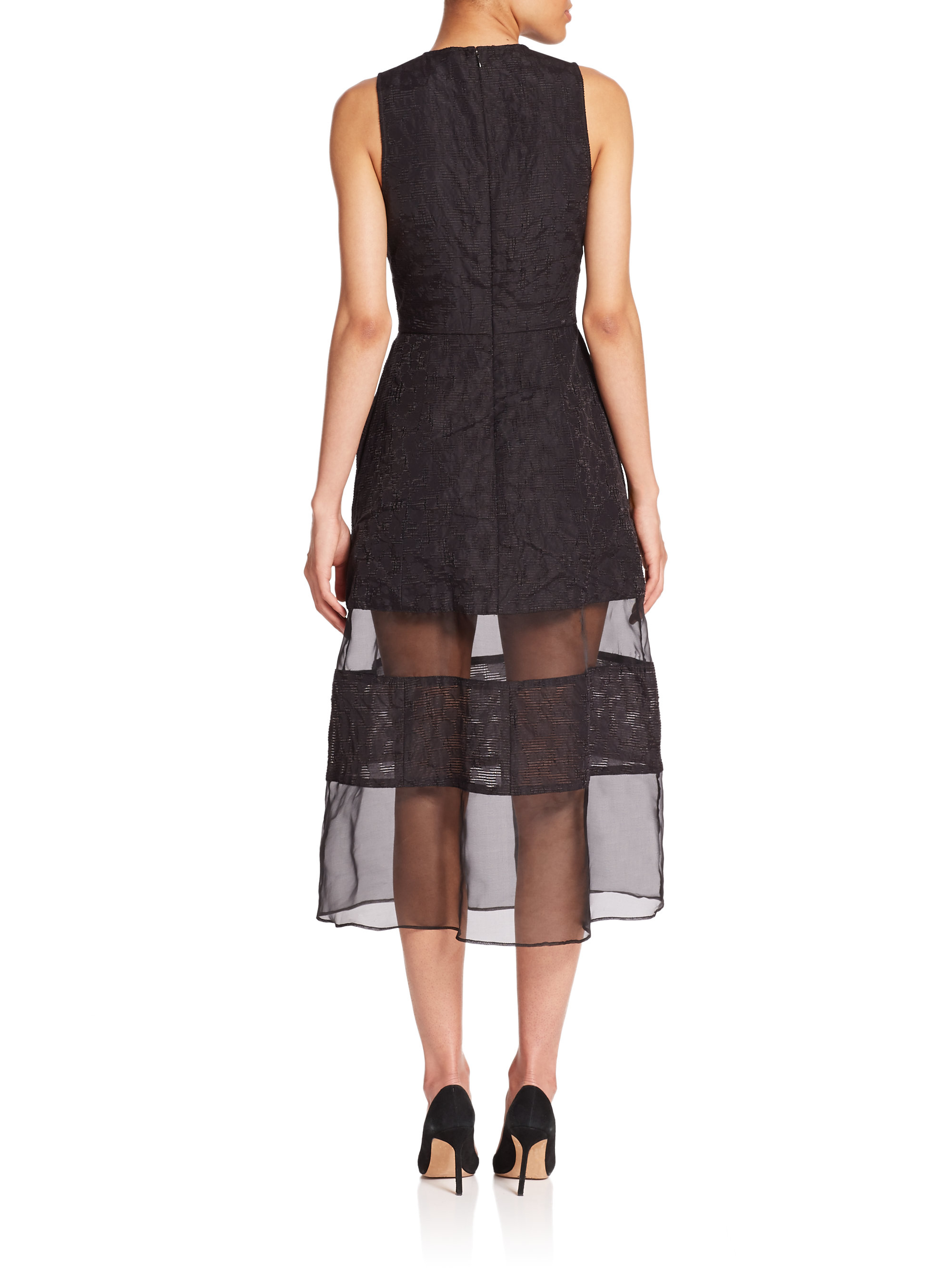 Lyst - Timo weiland Tennessee Dress in Black