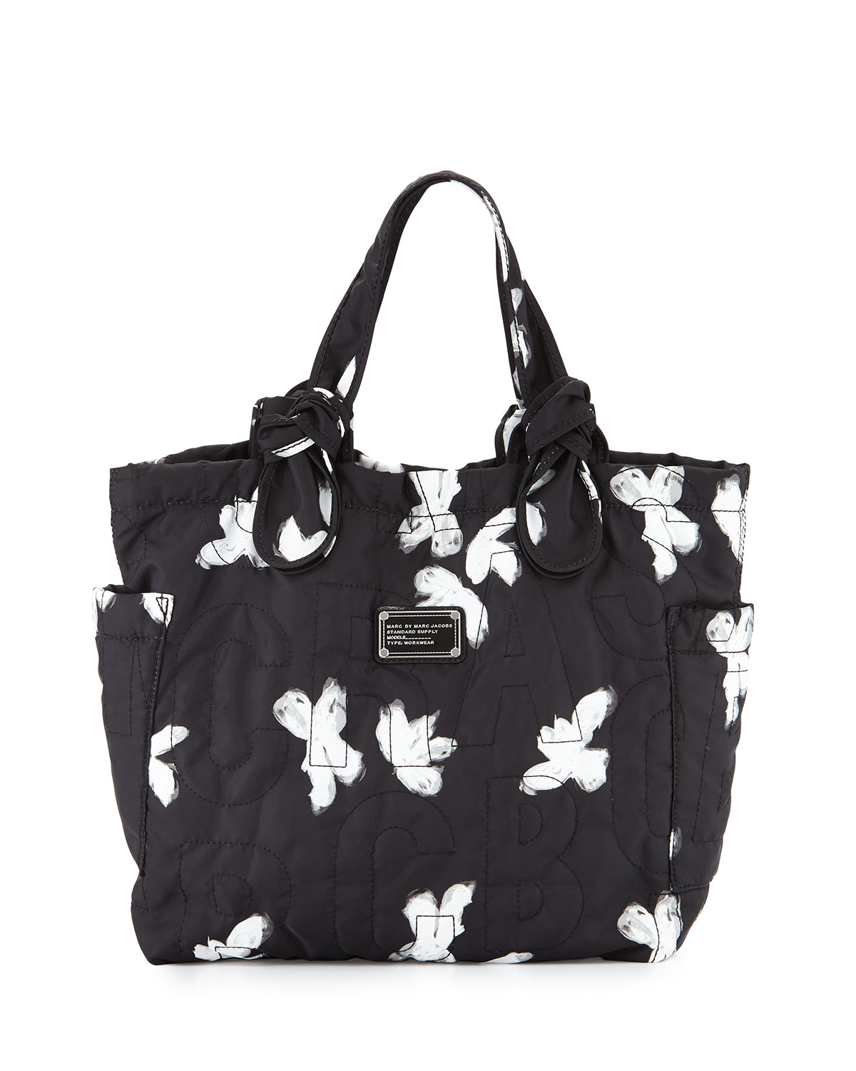 Lyst Marc By Jacobs Pretty Nylon Tate Medium Tote Bag In Black Gallery