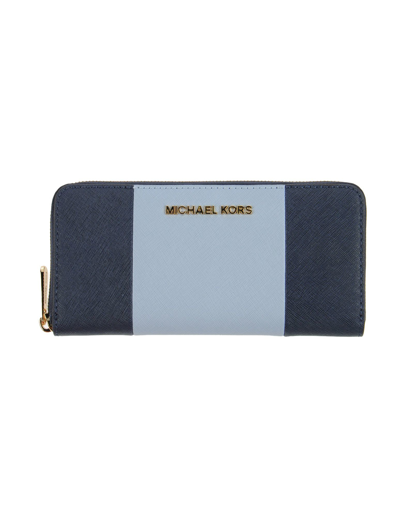 Michael michael kors Wallet in Blue | Lyst