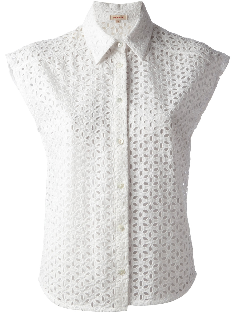 broderie anglaise shirt