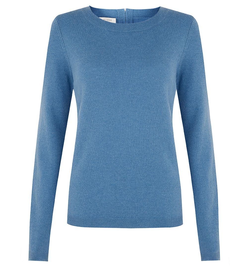 Hobbs Abbi Sweater in Blue (Cornflower) | Lyst