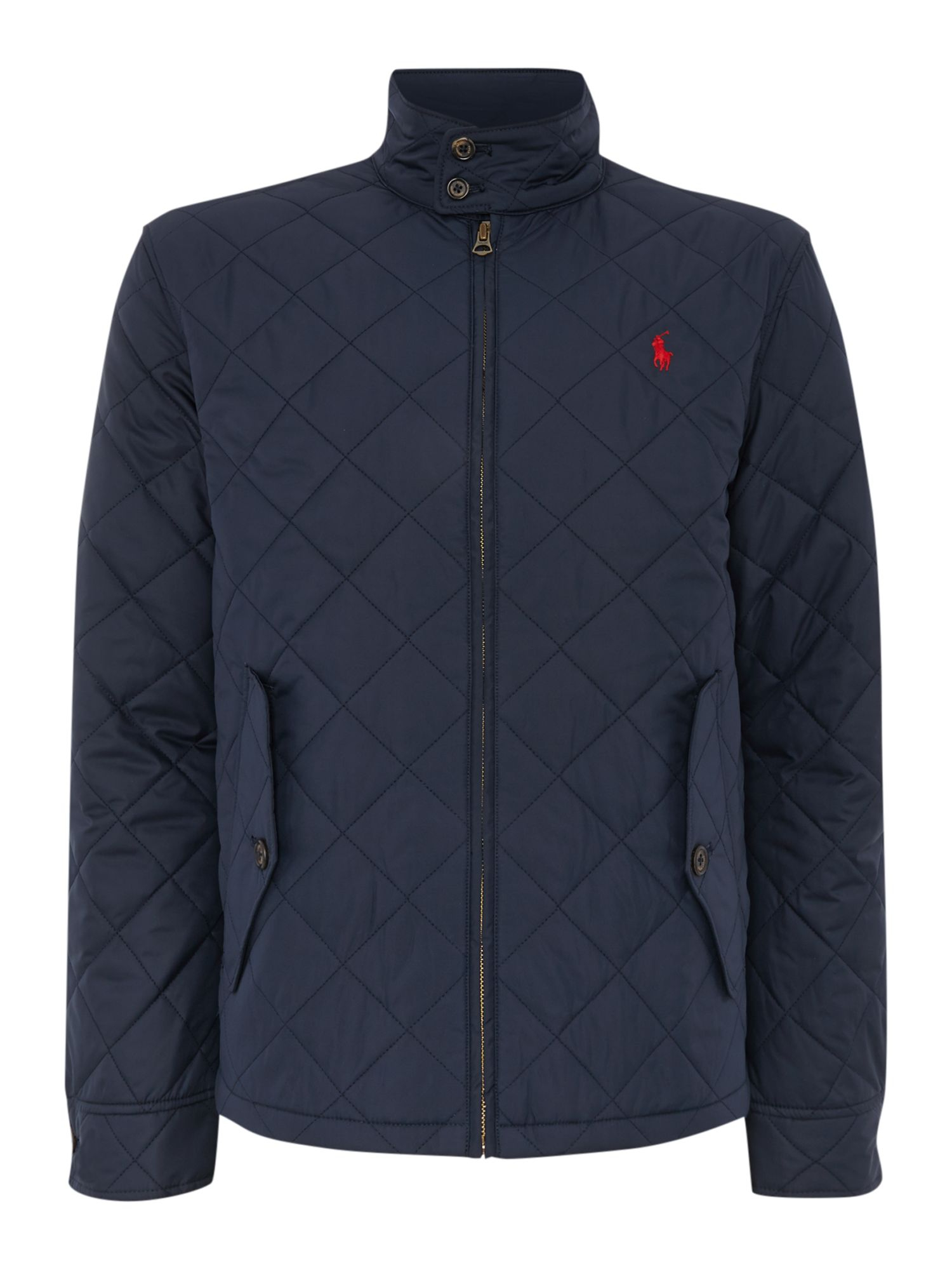 Polo ralph lauren Barracuda Quilted Jacket in Blue for Men | Lyst