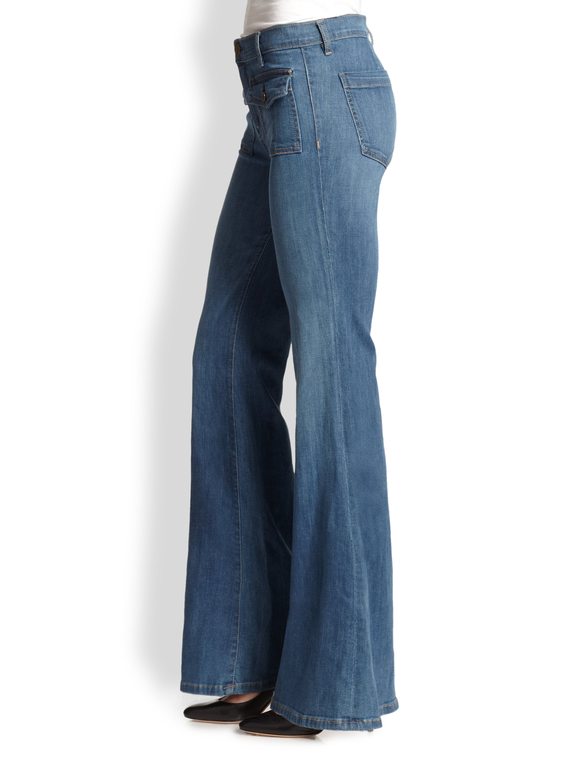 only flared jeans high waist