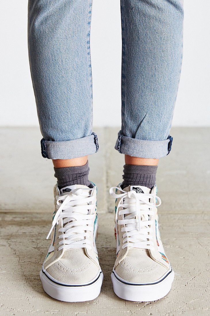 vans sk8 hi white with jeans vans sk8 hi white with jeans