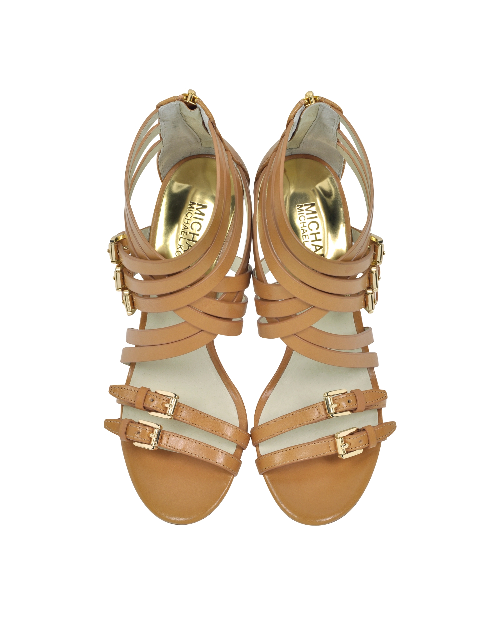 michael kors brown sandals