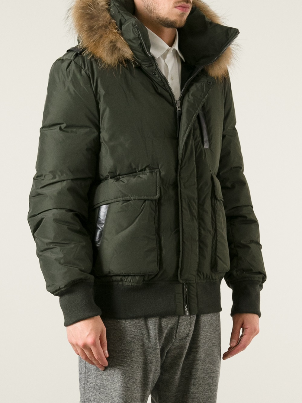 Lyst - Mackage Diego Padded Jacket in Green for Men