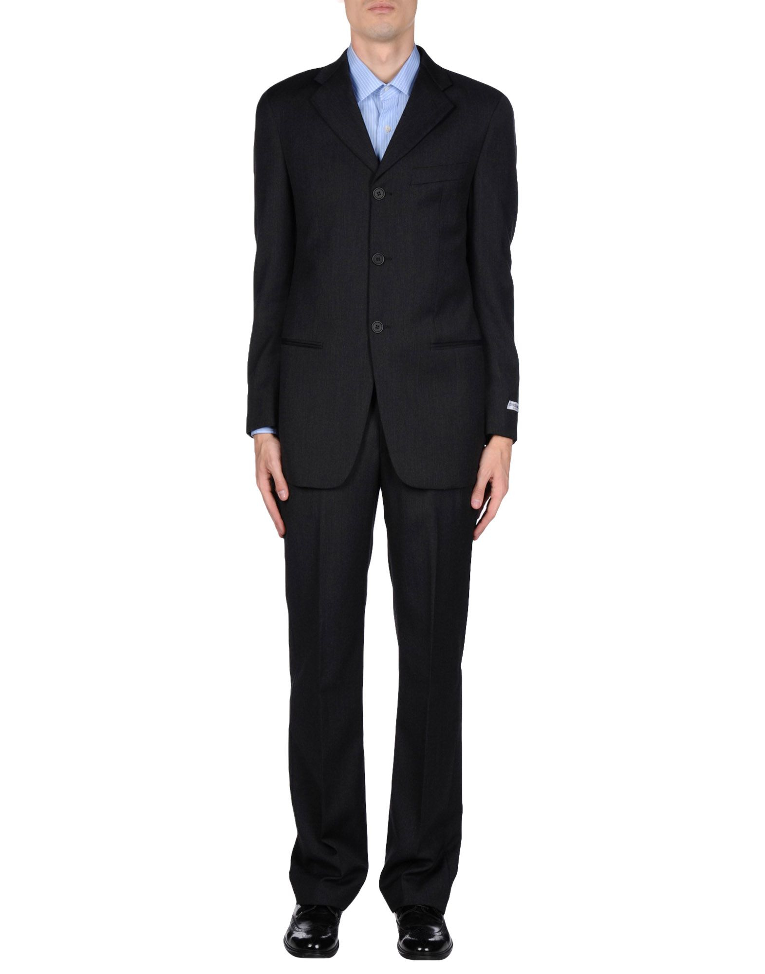 Giorgio armani le collezioni Suit in Gray for Men (Steel grey) | Lyst