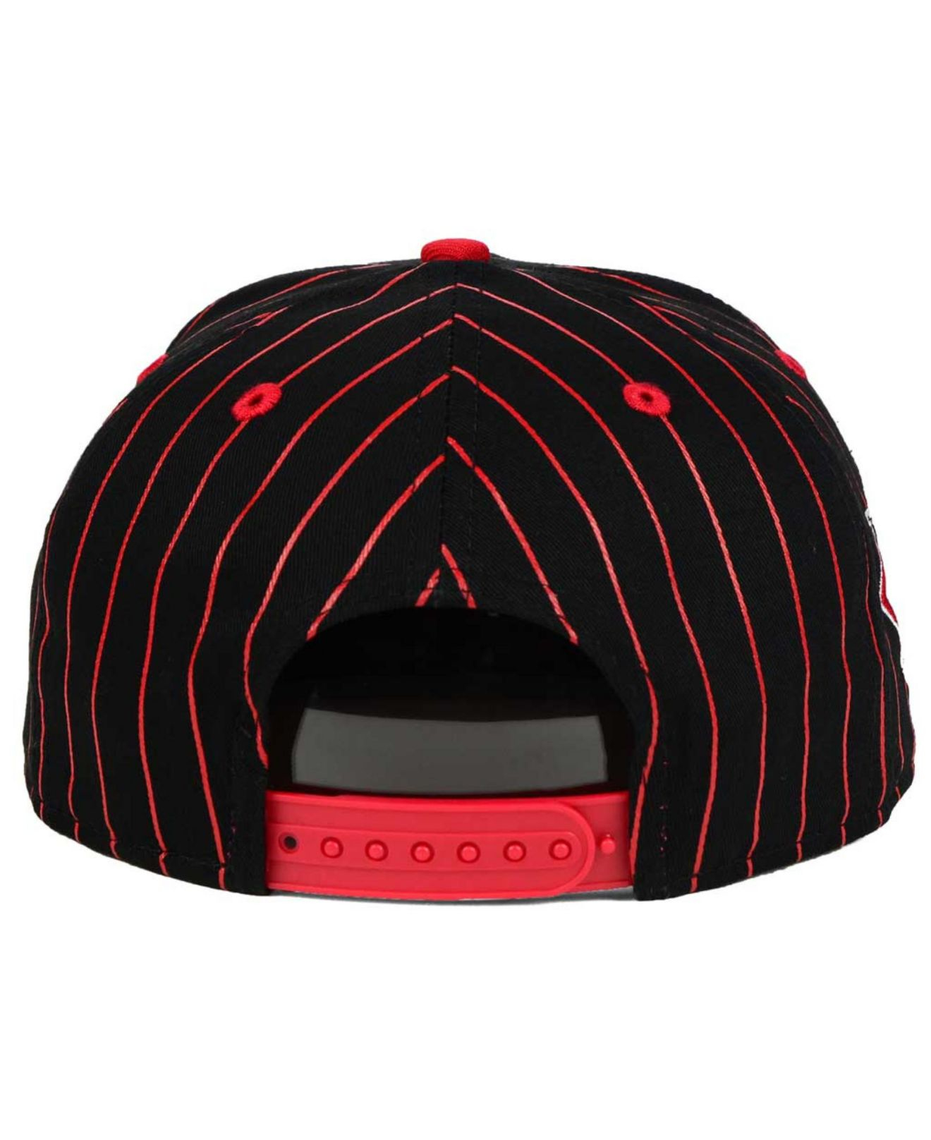 Lyst - Ktz Cincinnati Reds Vintage Pinstripe 9fifty Snapback Cap in Red ...