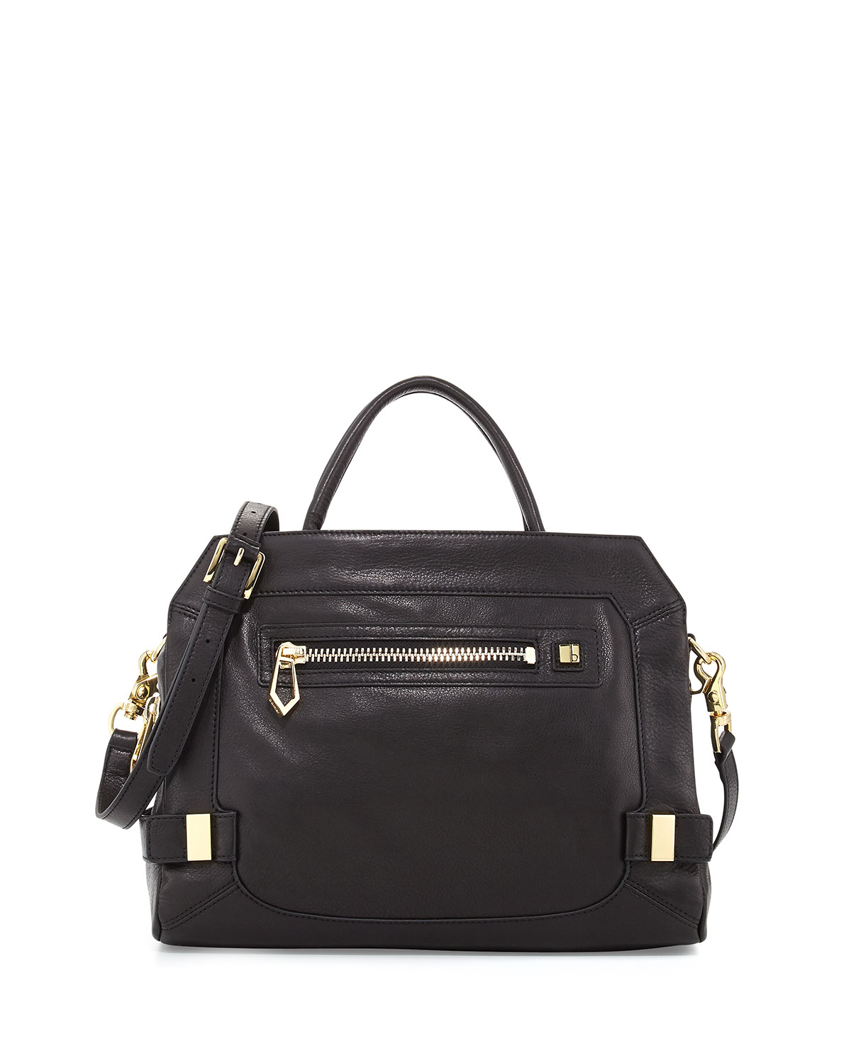 Botkier Black Ruched Purse botkier honore large leather satchel bag in black lyst Botkier Black Ruched Purse botkier honore large leather satchel bag in black lyst