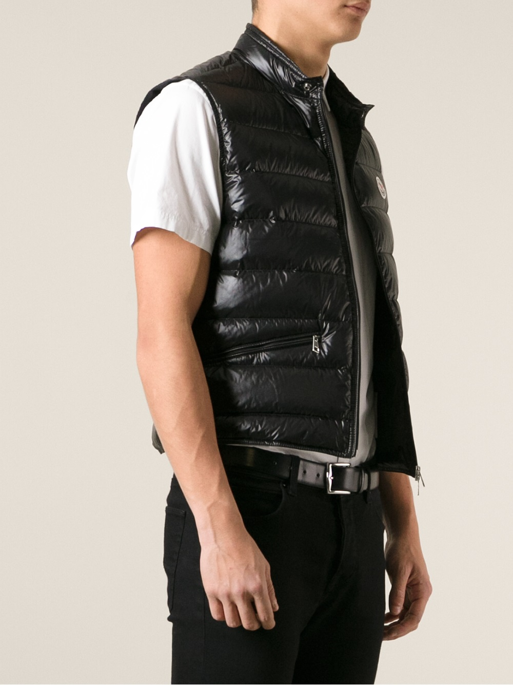 moncler black gui gilet moncler black gui gilet