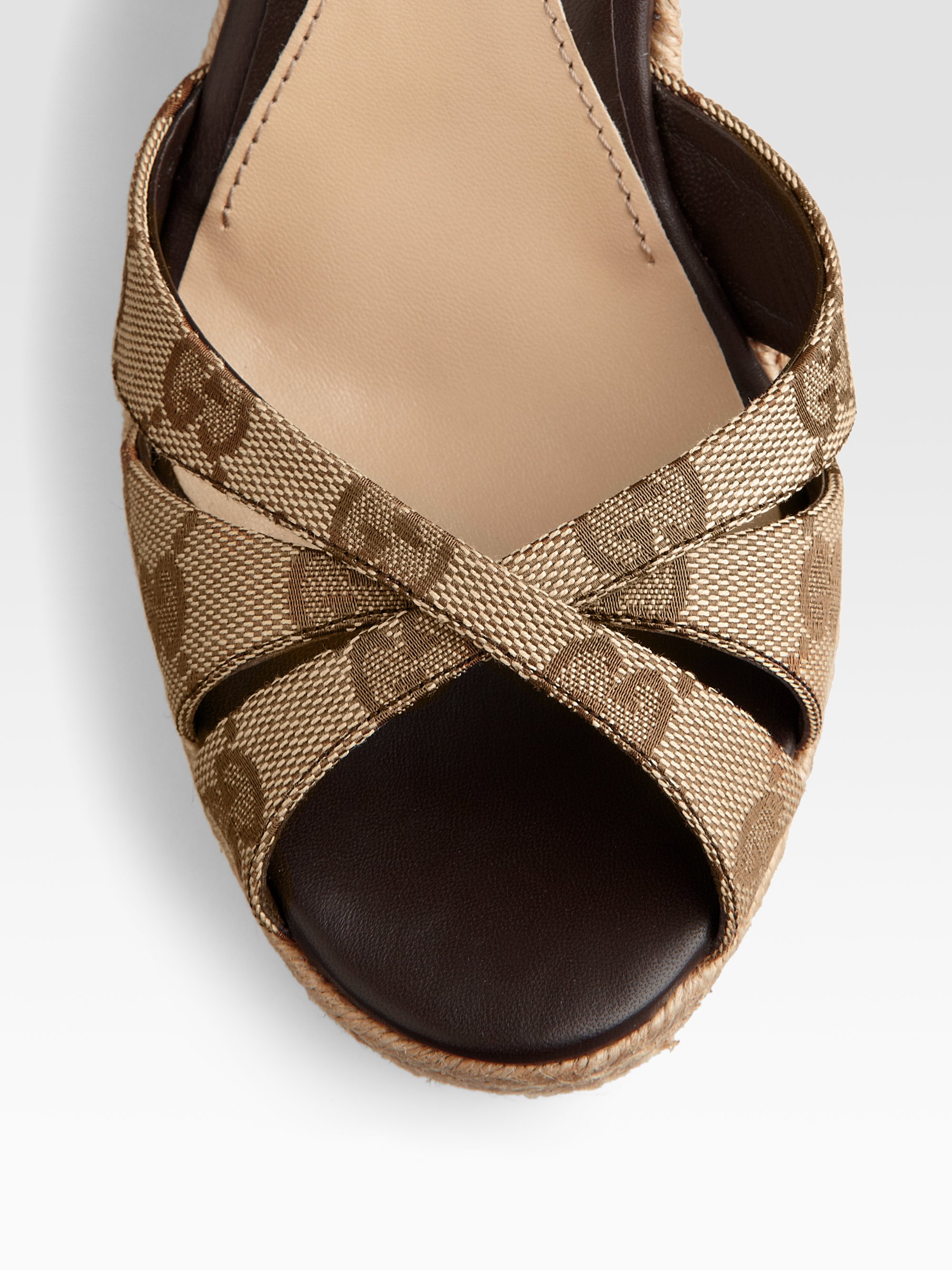 gg espadrille sandals