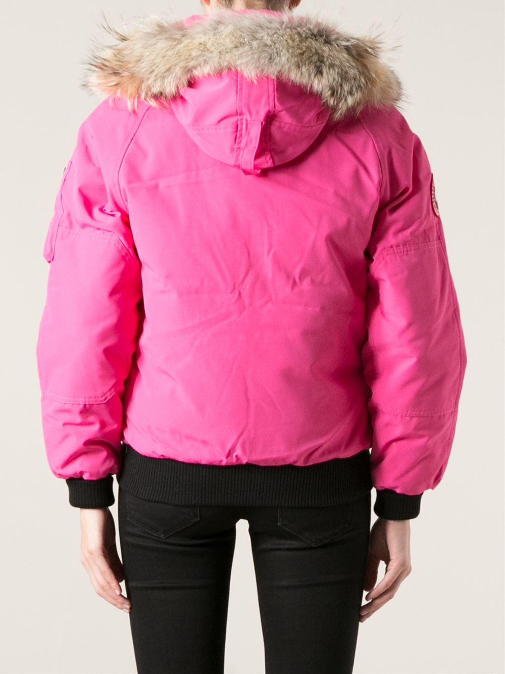 canada goose bomber pink canada goose bomber pink