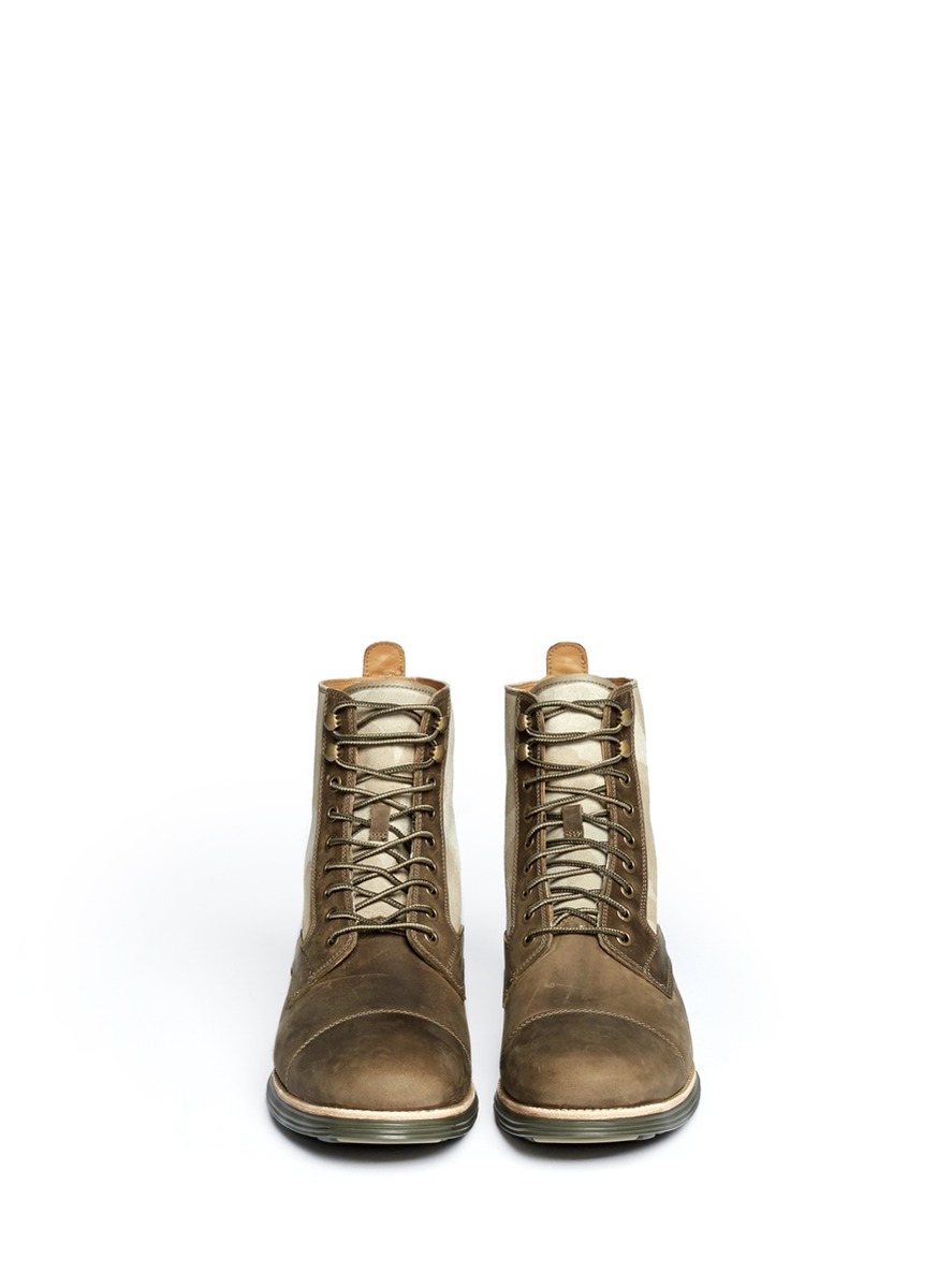 cole haan green boots