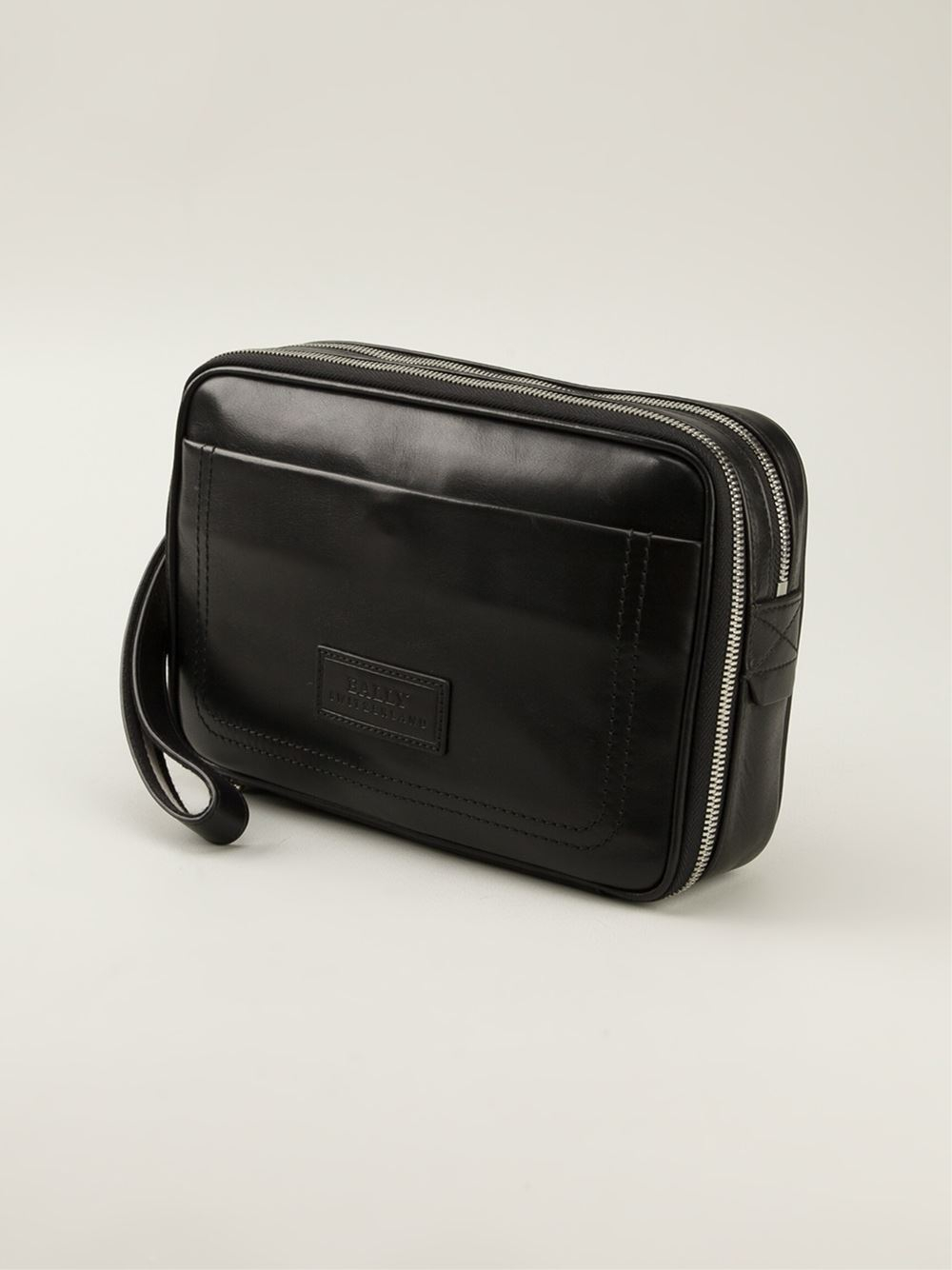 Bally &#39;bronin&#39; Wash Bag in Black for Men | Lyst